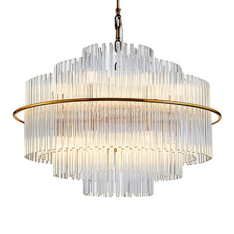 Люстра Nembus Латунь Прозрачный в Санкт-петербурге | Loft Concept 