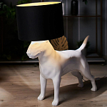 Лампа COLLECTION OF DOGS с абажуром Бультерьер варинант исполнения - 12 | Loft Concept в Санкт-петербурге