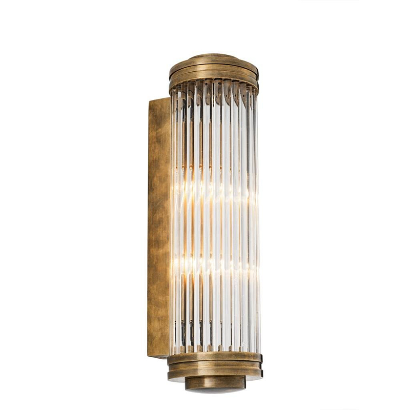 Бра Wall Lamp Gascogne L Brass Латунь Прозрачное Стекло в Санкт-петербурге | Loft Concept 