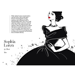 Megan Hess. Te Lttle Blk Dess варинант исполнения - 6 | Loft Concept в Санкт-петербурге