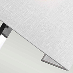 Бра с прямоугольным тканевым абажуром белого цвета Feiss варинант исполнения - 4 | Loft Concept в Санкт-петербурге