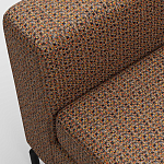 Мебельная ткань Шенилл терракотовый цвет 142 см T4-58 варинант исполнения - 8 | Loft Concept в Санкт-петербурге