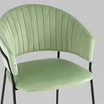 Стул в велюре фисташкового цвета Horizon варинант исполнения - 6 | Loft Concept в Санкт-петербурге