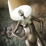 Лампа MANNEQUIN LAMP с абажуром руки на талии варинант исполнения - 9 | Loft Concept в Санкт-петербурге
