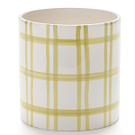 Кашпо из керамики с графическими принтами Brighter варинант исполнения - 2 | Loft Concept в Санкт-петербурге