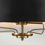 Подвесной светильник с конусовидным металлическим абажуром черного цвета Kichler варинант исполнения - 15 | Loft Concept в Санкт-петербурге