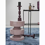 Подсвечник фигурный сливовый Bright Accent 35 см варинант исполнения - 3 | Loft Concept в Санкт-петербурге