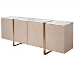 Комод с мраморной столешницей Uniqueness Marble варинант исполнения - 1 | Loft Concept в Санкт-петербурге