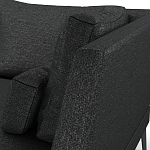 Мебельная ткань Шенилл черный цвет 138 см T4-35 варинант исполнения - 6 | Loft Concept в Санкт-петербурге