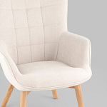 Белое кресло на ножках из массива CORDELIA варинант исполнения - 7 | Loft Concept в Санкт-петербурге