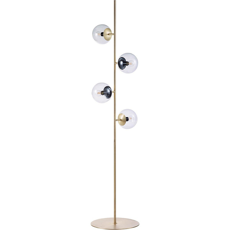 Торшер Orb floor lamp Bolia Глянцевое золото в Санкт-петербурге | Loft Concept 