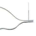 Подвесной светильник волнообразный изогнутый на двух тросах 123 см Spiral Lighting варинант исполнения - 3 | Loft Concept в Санкт-петербурге