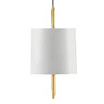 Люстра прямоугольная с белыми цилиндрическими абажурами White Ribbon варинант исполнения - 2 | Loft Concept в Санкт-петербурге