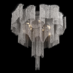 Люстра потолочная с металлическими цепочками Диаметр 99 см Atlantis Chain варинант исполнения - 3 | Loft Concept в Санкт-петербурге