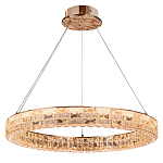 Люстра кольцевая с текстурной огранкой Reflection of Reality варинант исполнения - 1 | Loft Concept в Санкт-петербурге