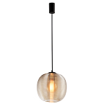 Подвесной светильник со стеклянным рельефным плафоном хром Perforated Glass 25 варинант исполнения - 2 | Loft Concept в Санкт-петербурге