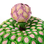 Статуэтка тропический фрукт Tropical Fruit Green Pink Flower варинант исполнения - 3 | Loft Concept в Санкт-петербурге