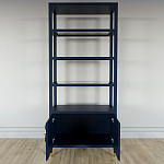 Стеллаж со стеклянными полками Elsa Dreams Blue варинант исполнения - 4 | Loft Concept в Санкт-петербурге