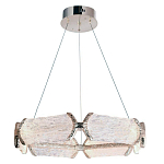 Люстра кольцевая с текстурным природным рисунком IceFlame варинант исполнения - 8 | Loft Concept в Санкт-петербурге