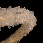 Люстра круглая с натуральным горным хрусталем Crystal Shimmer варинант исполнения - 4 | Loft Concept в Санкт-петербурге