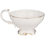 Чайный набор  белого цвета из фарфора на 6 персон 12 предметов Shine Porcelain варинант исполнения - 2 | Loft Concept в Санкт-петербурге