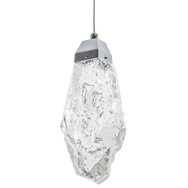 Подвесной светильник Soar Hanging Lamp Silver Transparent Прозрачный Серебряный Прозрачный в Санкт-петербурге | Loft Concept 