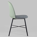 Стул из прочного пластика на металлическом основании Anora Green  варинант исполнения - 3 | Loft Concept в Санкт-петербурге