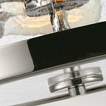 Потолочный светильник с цилиндрическим плафоном из прозрачного пузырькового стекла Feiss варинант исполнения - 2 | Loft Concept в Санкт-петербурге