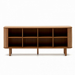 Буфет с 2-мя раздвижными дверцами из ясеневого шпона Toinette варинант исполнения - 2 | Loft Concept в Санкт-петербурге