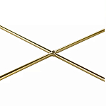 Кофейный столик овальный золотой Modern Mirror Gold Table варинант исполнения - 4 | Loft Concept в Санкт-петербурге