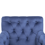 Кресло Addison Chic Armchair deep blue velour варинант исполнения - 4 | Loft Concept в Санкт-петербурге