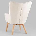 Белое кресло на ножках из массива CORDELIA варинант исполнения - 5 | Loft Concept в Санкт-петербурге