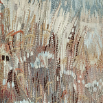 Современный Гобелен из шерсти в бежевых тонах Spring варинант исполнения - 1 | Loft Concept в Санкт-петербурге