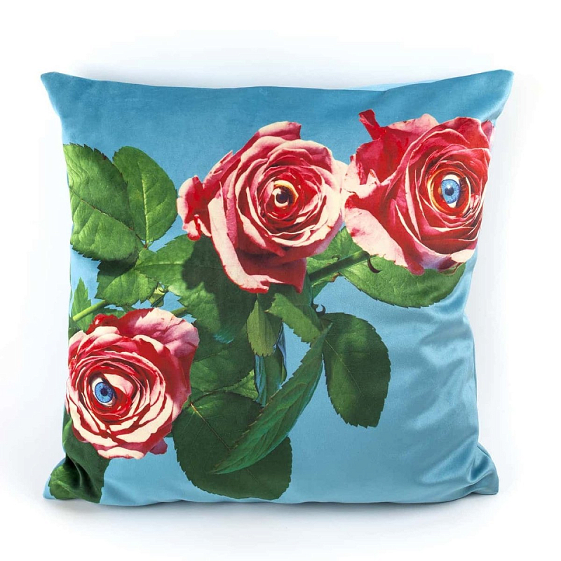 Подушка Seletti Cushion Roses Toiletpaper Мульти в Санкт-петербурге | Loft Concept 