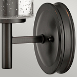 Бра с плафоном в форме цилиндра из прозрачного стекла с пузырьками Hinkley варинант исполнения - 10 | Loft Concept в Санкт-петербурге