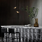 Подвесной светильник с прозрачной стеклянной птичкой Serip Voa варинант исполнения - 9 | Loft Concept в Санкт-петербурге