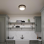 Потолочный светильник с белым матовым стеклянным плафоном в форме перевернутого конуса Hinkley варинант исполнения - 16 | Loft Concept в Санкт-петербурге