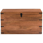 Деревянный сундук из массива манго Mango Wooden Chest Brown варинант исполнения - 4 | Loft Concept в Санкт-петербурге