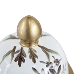 Ваза с нежным цветочным узором в пастельных тонах и крышкой с золотым акцентом Chinoiserie Ceramics варинант исполнения - 4 | Loft Concept в Санкт-петербурге