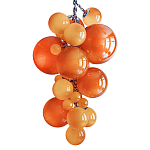 Люстра виноградная гроздь Grape Balls Янтарный цвет варинант исполнения - 2 | Loft Concept в Санкт-петербурге