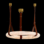 Люстра в форме обруча из натурального камня Minerals of Light варинант исполнения - 4 | Loft Concept в Санкт-петербурге