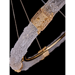 Люстра в форме кольца с золотым декором Warm Heavenly Light варинант исполнения - 3 | Loft Concept в Санкт-петербурге