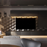 Гипсовая 3D панель с принтографией PM-107 варинант исполнения - 1 | Loft Concept в Санкт-петербурге