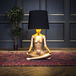 Лампа MANNEQUIN LAMP с абажуром телесный замок варинант исполнения - 4 | Loft Concept в Санкт-петербурге