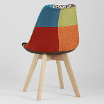 Стул с обивкой в стиле пэчворк Arvika варинант исполнения - 5 | Loft Concept в Санкт-петербурге