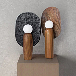 Настольная лампа из дерева Decorative Wooden Lamp варинант исполнения - 2 | Loft Concept в Санкт-петербурге