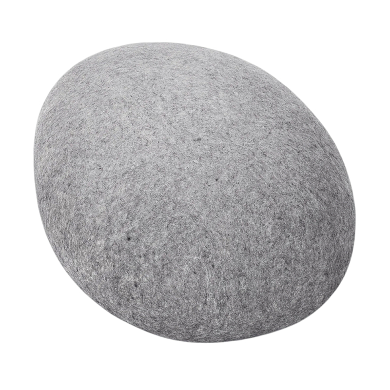 Пуф - Камень SOLID Серый Белый Светло-серый в Санкт-петербурге | Loft Concept 