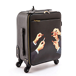 Чемодан дорожный SELETTI Travel Kit Trolley Lipstick Black варинант исполнения - 2 | Loft Concept в Санкт-петербурге