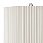 Настольная лампа с плиссированным цилиндрическим абажуром Tightened Waist варинант исполнения - 2 | Loft Concept в Санкт-петербурге