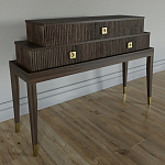 Премиальная Консоль с тремя ящиками Elsa Dreams Walnut варинант исполнения - 1 | Loft Concept в Санкт-петербурге